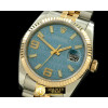 롤렉스 SS/YG TT Blue Swiss Eta 2836/3135Real Diamond -RDJ0215B