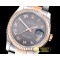 롤렉스 DJ 36mm Oyst Flt RG/SS Dark Grey Rmn BP A3135 Mod -RDJ0277C