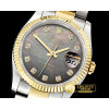 롤렉스 DJ 36mm Oyst Flt YG/SS Black MOP Diams BP A3135 Mod -RDJ0279H