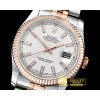롤렉스 DJ 36mm Jub Flt RG/SS White Thick Lume BP A3135 Mod -RDJ0296A
