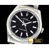 롤렉스 Oyster Pert. 39mm 114300 SS/SS Black Stk BP Asia 3132 -RDJ0309B