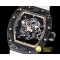리차드밀 RM055 Bubba Watson FC/RU Skeleton Wht/Gold MY8215 Mod -RM0149C
