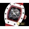 리차드밀 RM055 Bubba Watson CER/VRU Red Sk Red KVF MY8215 Mod -RM0157D