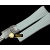 롤렉스 Grey Rubber Strap 20/18 with Insignia Clasp -ROLACC010
