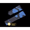 롤렉스 Rubber B Blue Camo Vulc. Strap For Sports Rolex -ROLACC026A