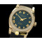 롤렉스 Ladies Mini Cellini YG/LE Blue Roman Swiss Qtz -ROLCEL051D