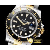 롤렉스 Submariner 116613 YG/SS Black JF A3135 Mod -ROLSUB0218