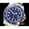 롤렉스 Submariner 116613 YG/SS Cer Bez Blue JF Asia 2836 -ROLSUB0219A