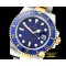 롤렉스 Submariner 116613 YG/SS Cer Bez Blue VRF Asia 2836 -ROLSUB0227A