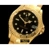 롤렉스 Yachtmaster Mid YG Black Asian Eta 2836/3135 -ROLYM048B