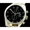 태그호이어 Carrera Vintage SS/SS Black Jap Qtz -TAG0170B