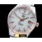 태그호이어 Carrera Calibre 5 Automatic SS/RG White A2824 -TAG0261B