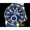 U-BOAT Maxi Marine 44mm SS/RU Blue Asia 23J Mod -UN050B