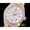 바쉐론콘스탄틴 Overseas Ref.47074 Diams RG/RG White MY8215 Mod Cal5100 -VC099A